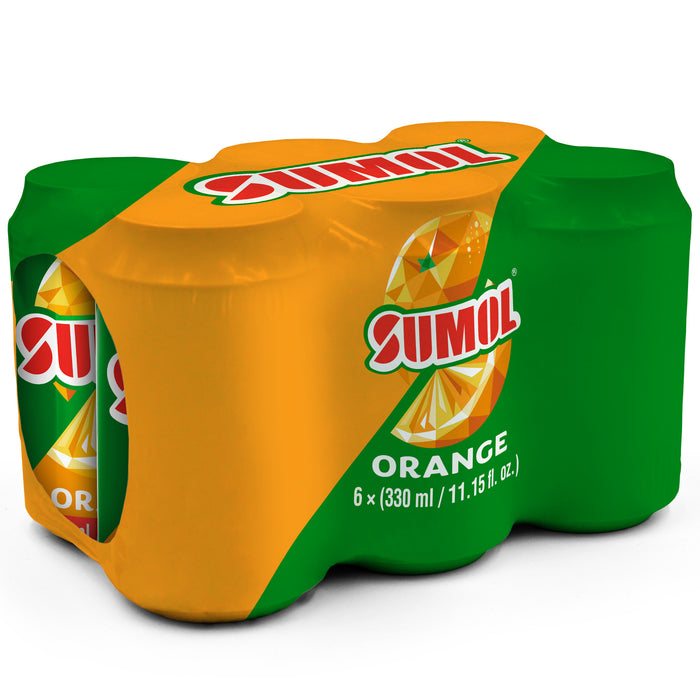 Sumol Laranja 6-Pack (Orange, 330ml)