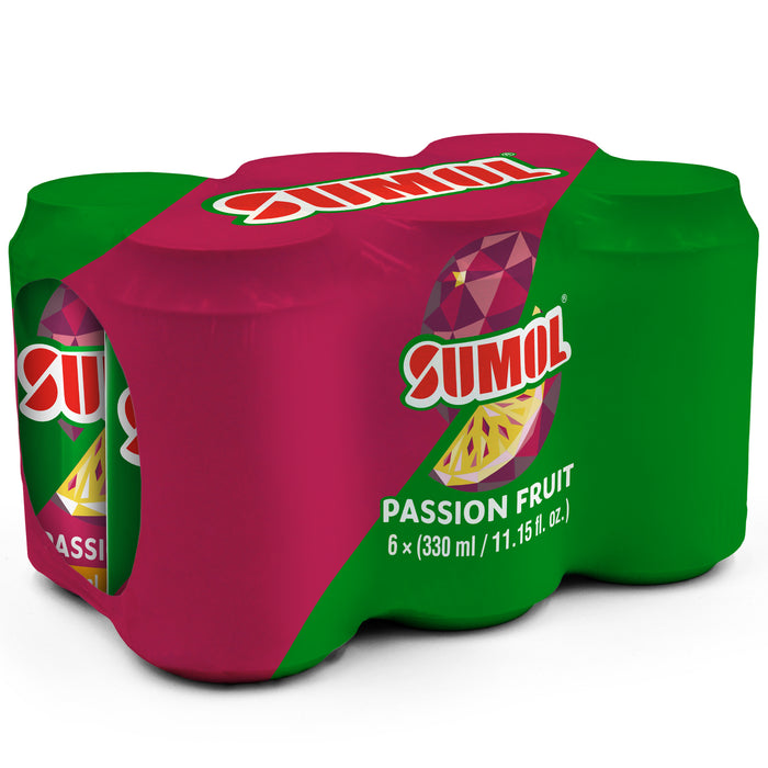 Sumol Maracujá 6-Pack (Passion Fruit, 330ml)