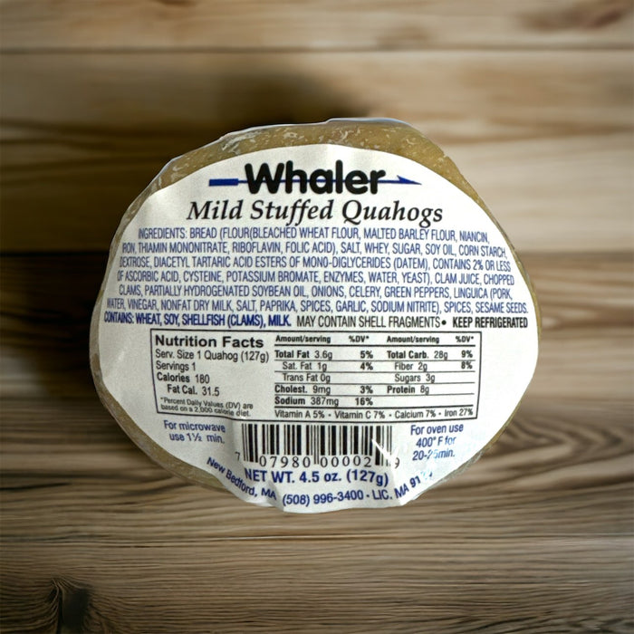Whaler Seafood | Stuffed Quahogs - 4/ct