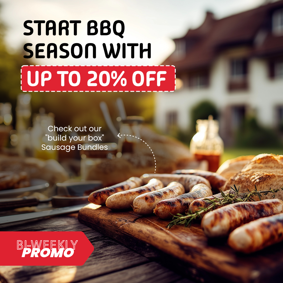 Start BBQ season with up to 20% off