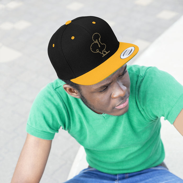 Gold Galo Snapback Hat