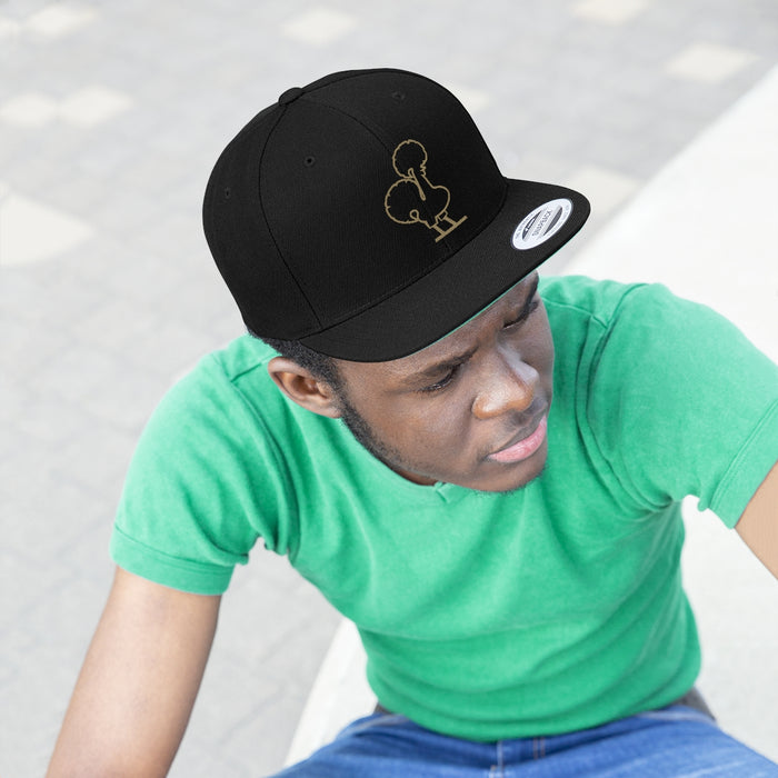 Gold Galo Snapback Hat
