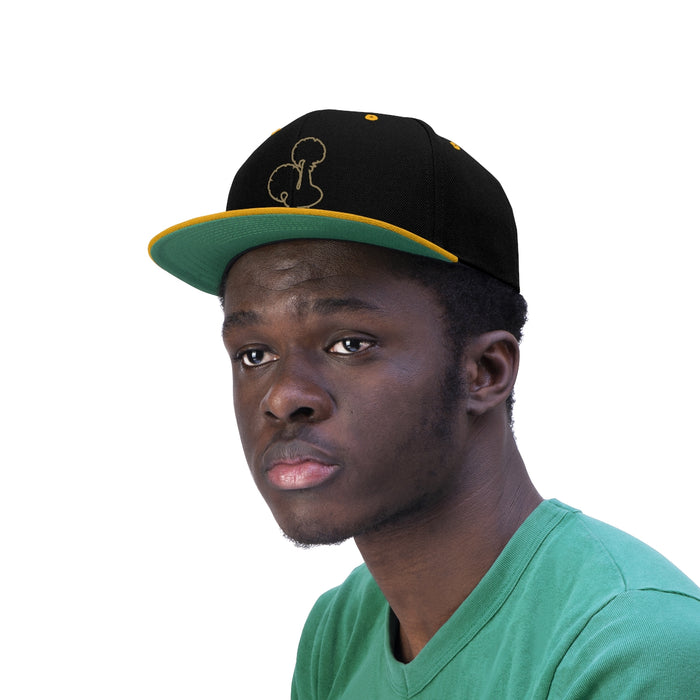 Gold Galo Snapback Hat