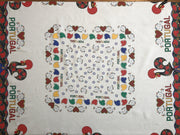 Traditional Barcelos Rooster Tablecloth (59" x 59") - Shopportuguese.com  