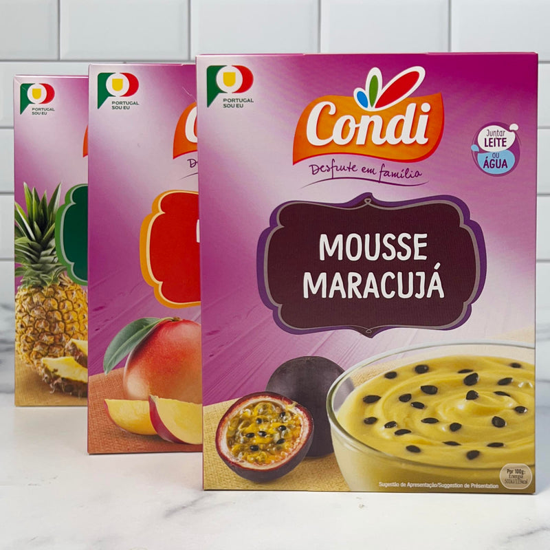 Fruit Flavored Mousse by Condi (Passion Fruit & Mango) - Shopportuguese.com  