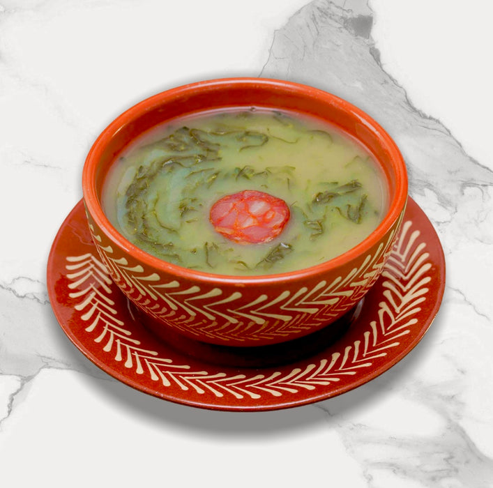 Caldo Verde Bowl with Saucer