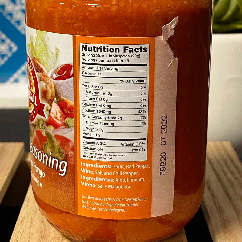 Chicken Seasoning Marinade & Sauce by Taste of Portugal - Shopportuguese.com  