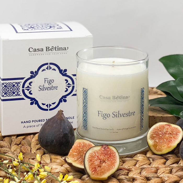 Figo Silvestre (Wild Fig) Aromatherapy Soy Wax Candle