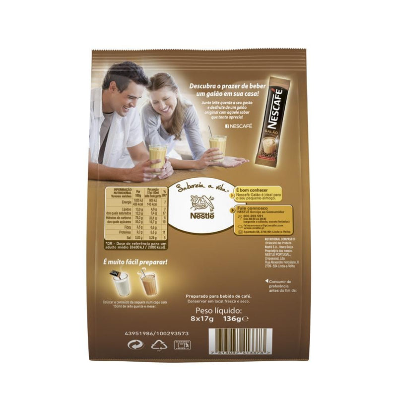 Galão by Nescafé (8pk) - Shopportuguese.com  