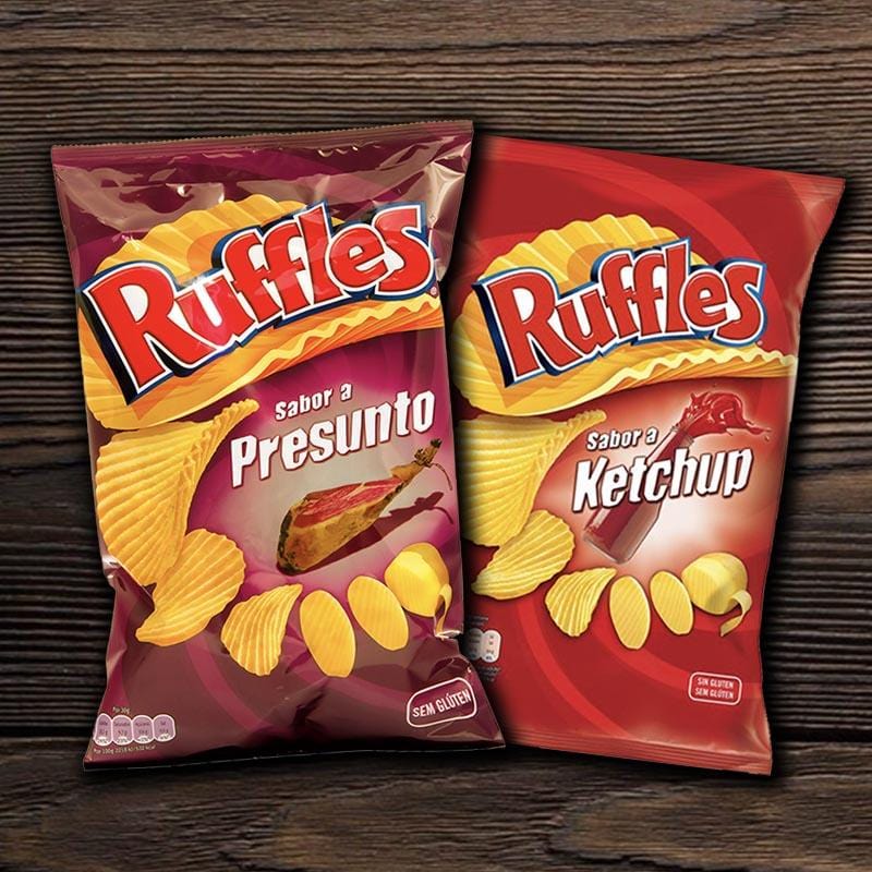 Ruffles Brand Portuguese Chips (Choose from two flavors) - Shopportuguese.com  