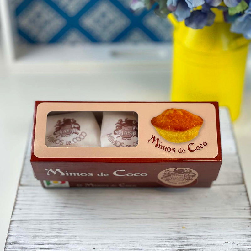 Mimos de Coco (Coconut) by Pasteis Brasão (6pk) - Shopportuguese.com  