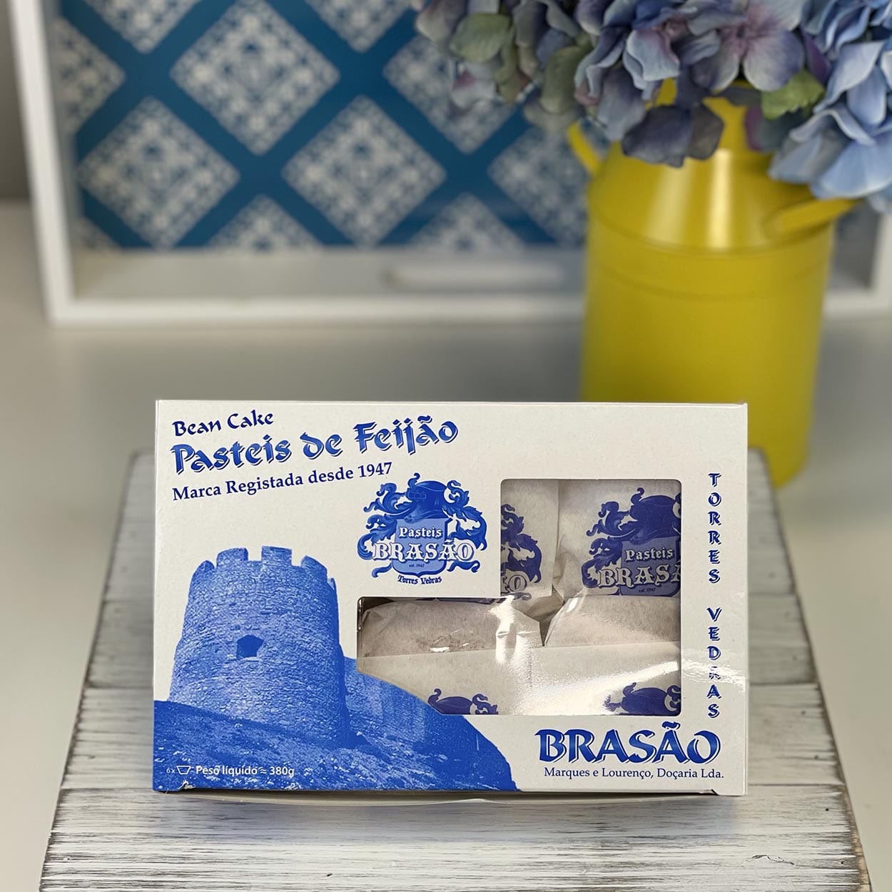 Pastéis de Feijão (Bean) by Pasteis Brasão (6pk) - Shopportuguese.com  