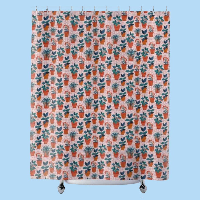 Portuguese Pot Shower Curtain