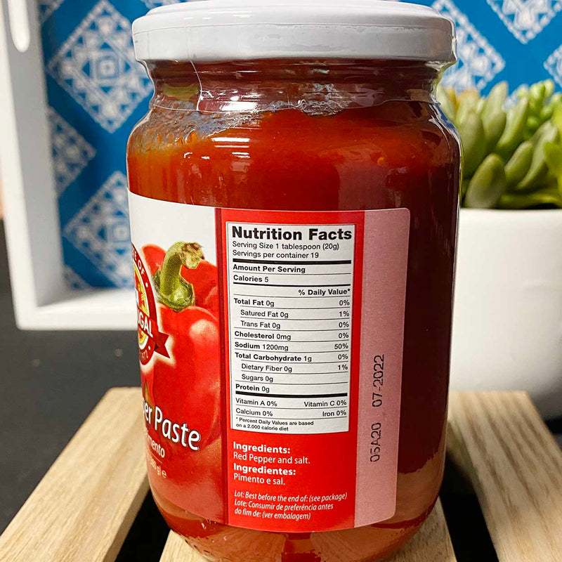 Red Pepper Paste by Taste of Portugal - Shopportuguese.com  