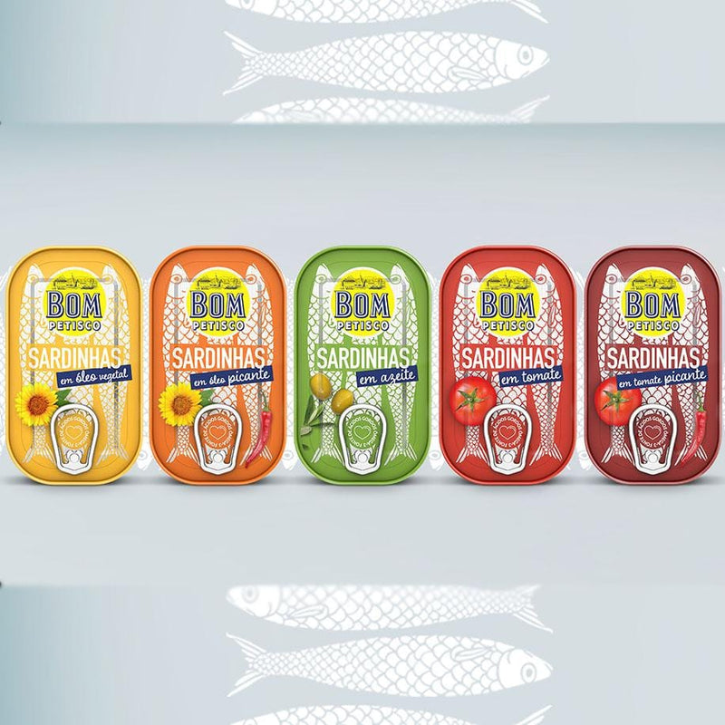Sardines by Bom Petisco (Choose from 5 flavors) - Shopportuguese.com  