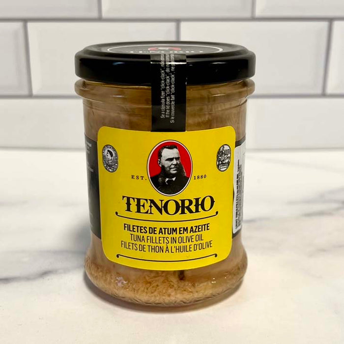 Tuna Filet in Olive Oil by Tenorio (Glass Jar)