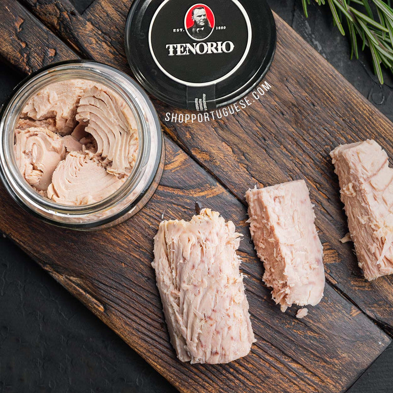 Tuna Filet in Olive Oil by Tenorio (Glass Jar)
