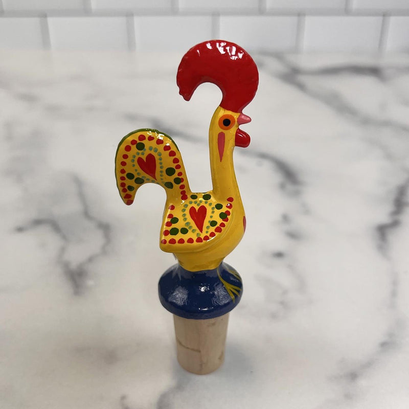 Barcelos Rooster Cork Stopper - Shopportuguese.com  